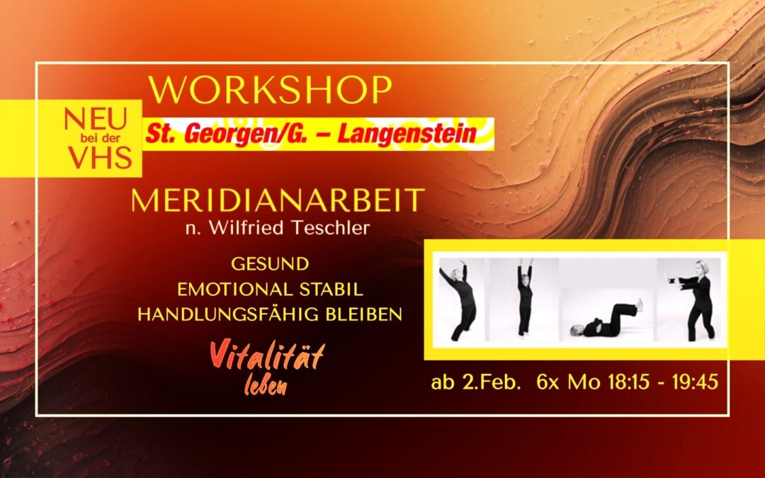 MERIDIANE in der PRAXIS – WORKSHOP
